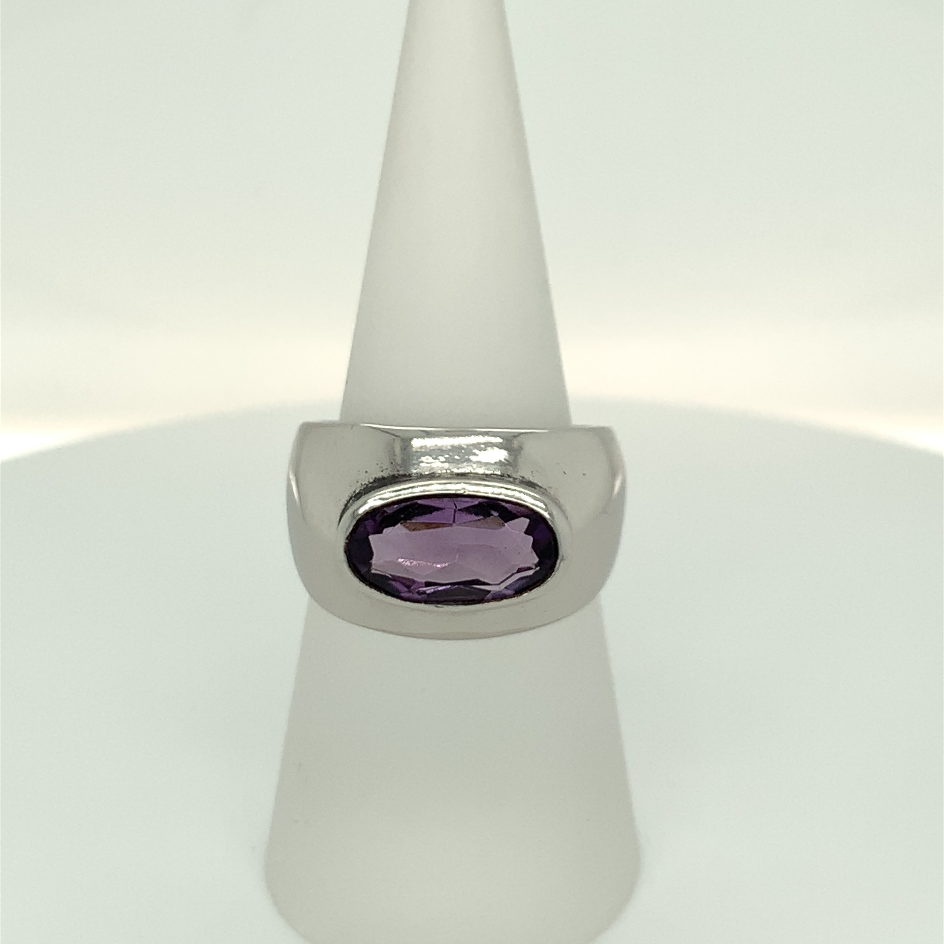 Amethyst Ring Silber 925/-