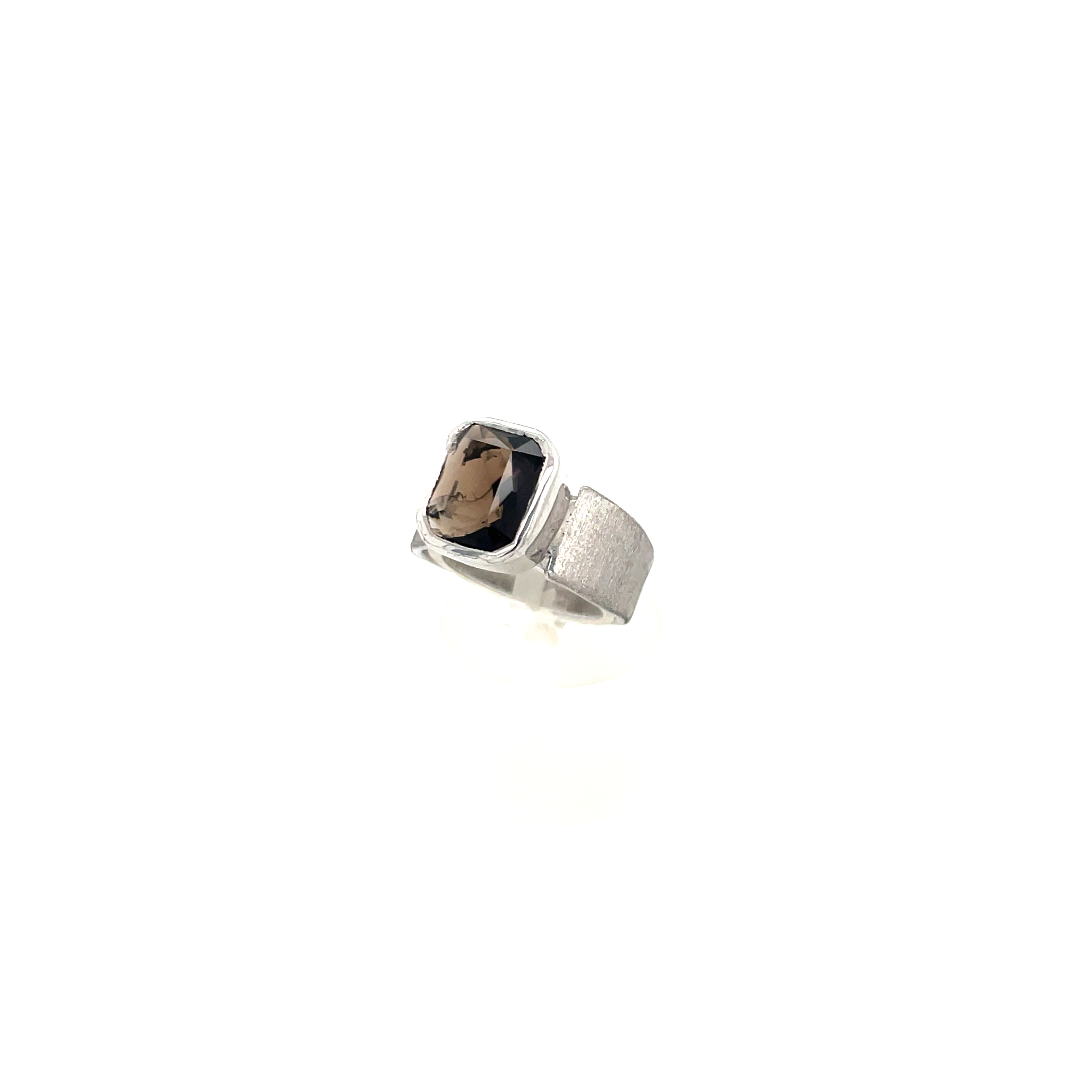 Rauchquarz Ring 10 x 8mm