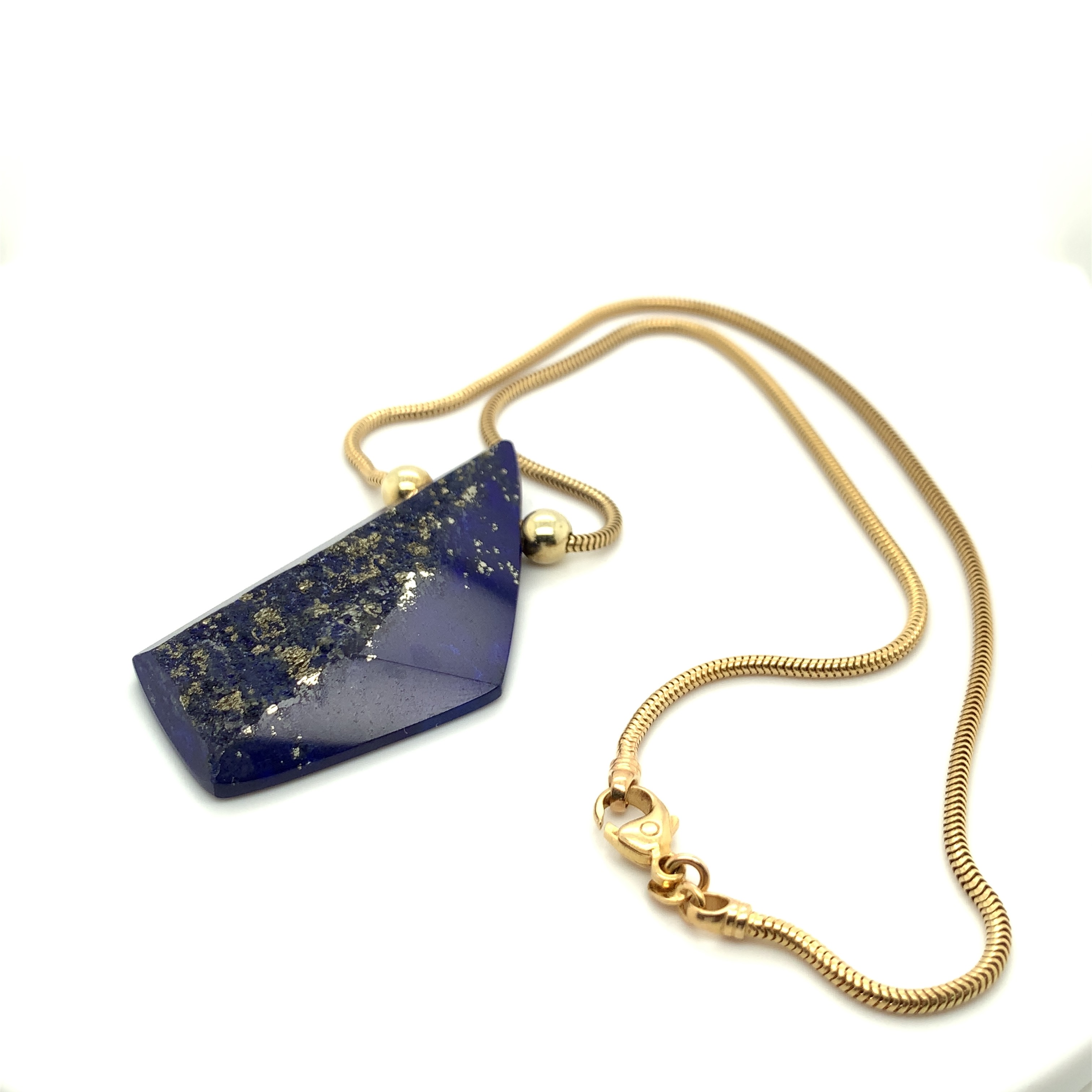 Anhänger Lapis-Lazuli (Gelbgold 585/-)