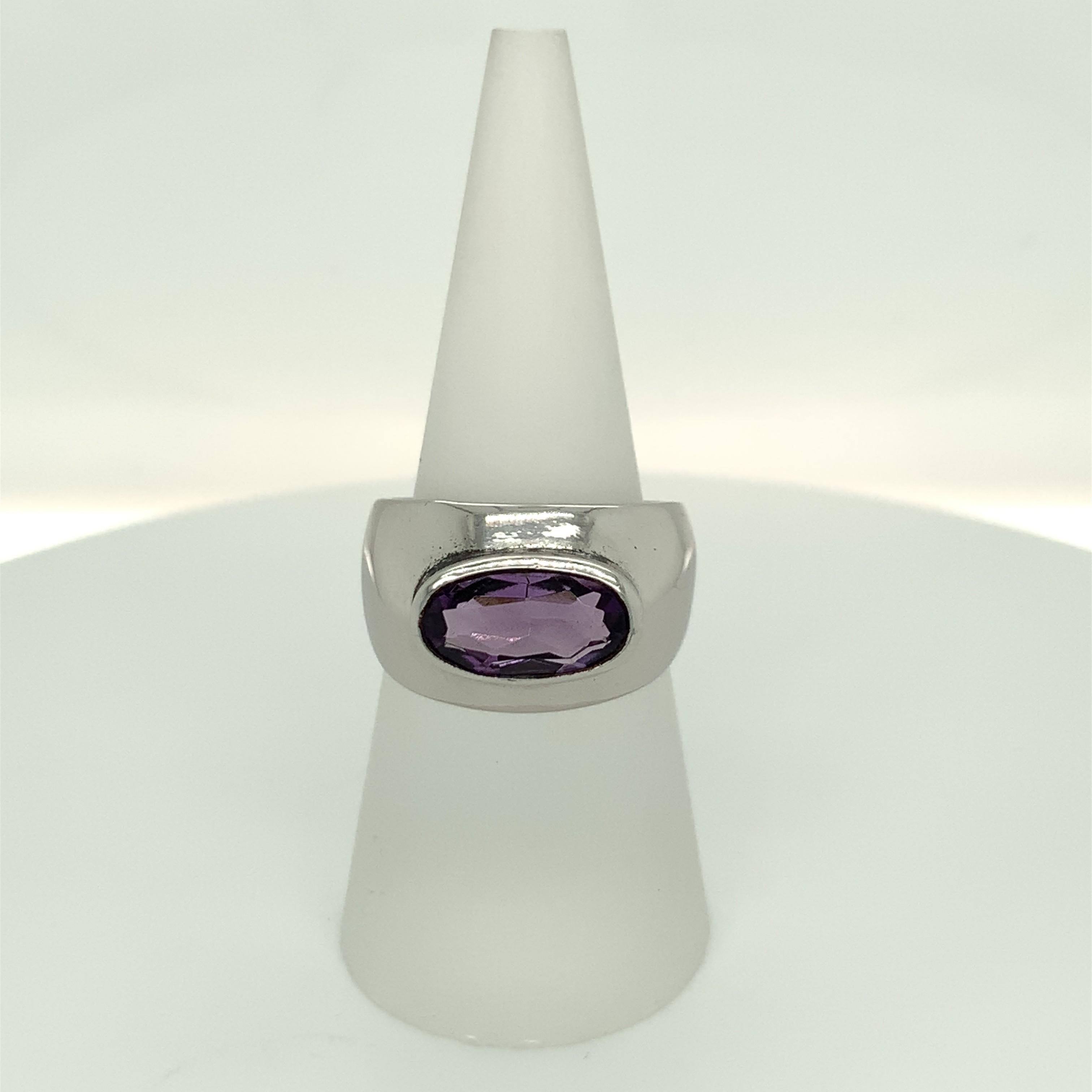 Amethyst Ring Silber 925/-